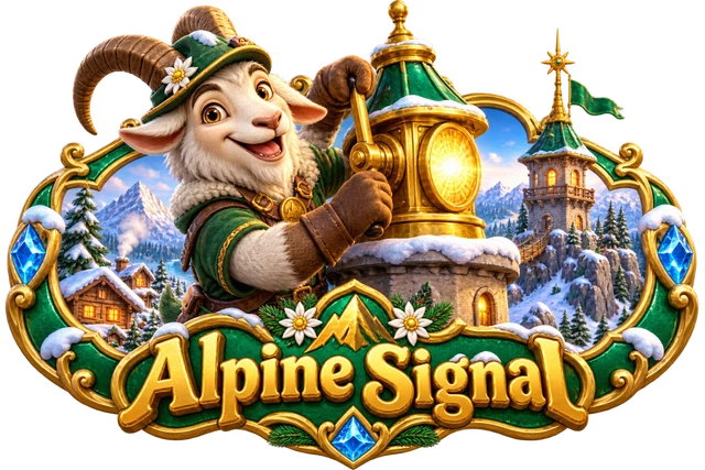 Alpine Signal illustrated game world