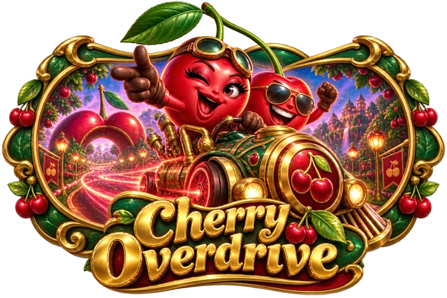 Cherry Overdrive illustrated game world