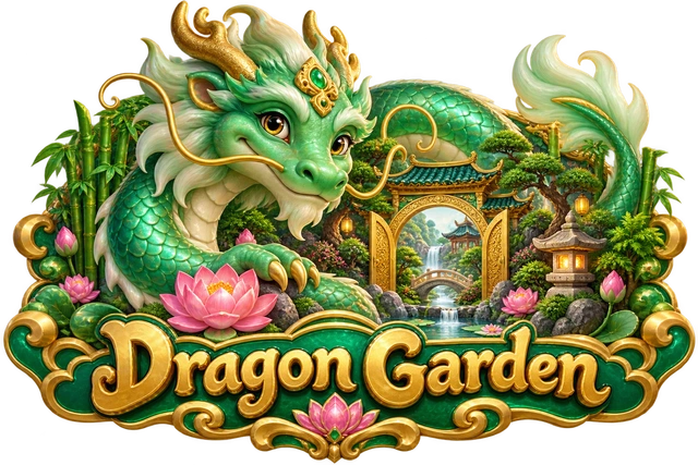 Dragon Garden illustrated game world