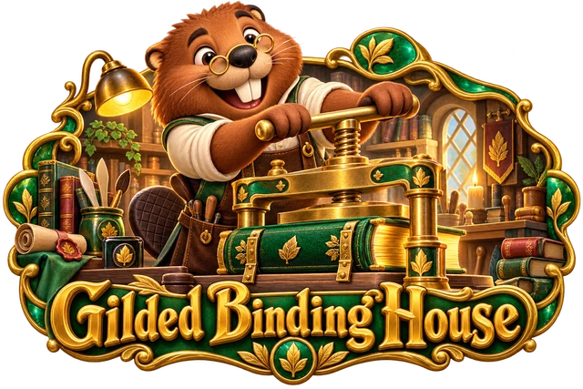 Gilded Binding House illustrated game world