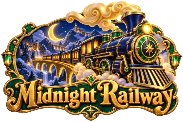Midnight Railway illustrated game world