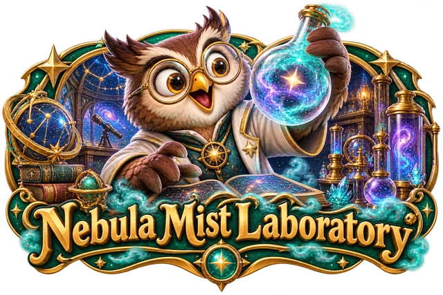 Nebula Mist Laboratory illustrated game world