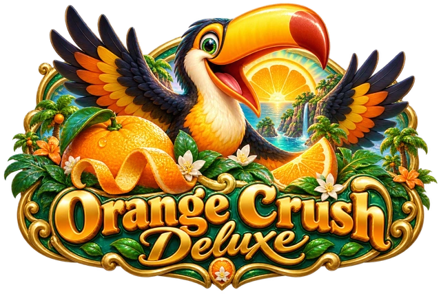 Orange Crush Deluxe illustrated game world