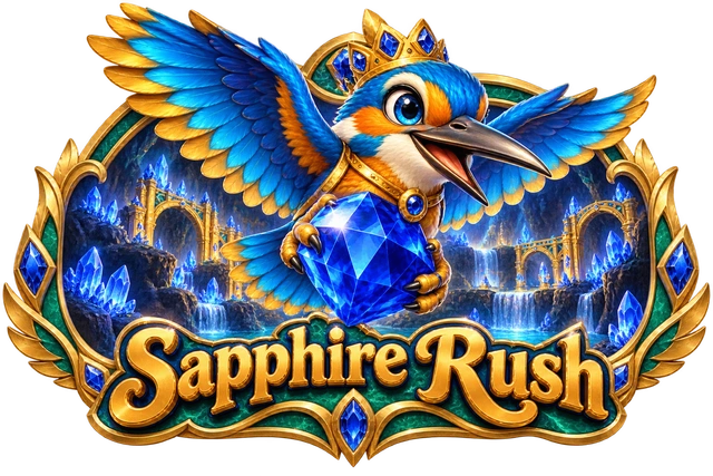 Sapphire Rush illustrated game world