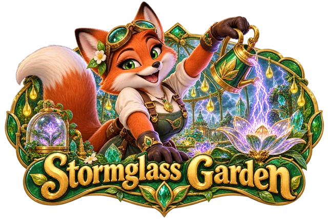 Stormglass Garden illustrated game world