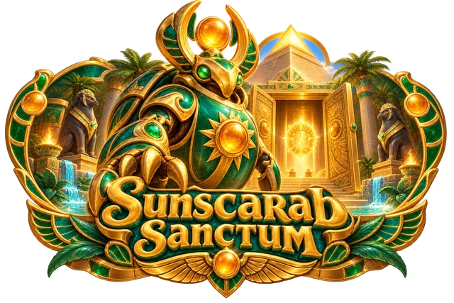Sunscarab Sanctum illustrated game world