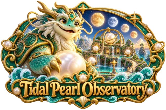 Tidal Pearl Observatory illustrated game world