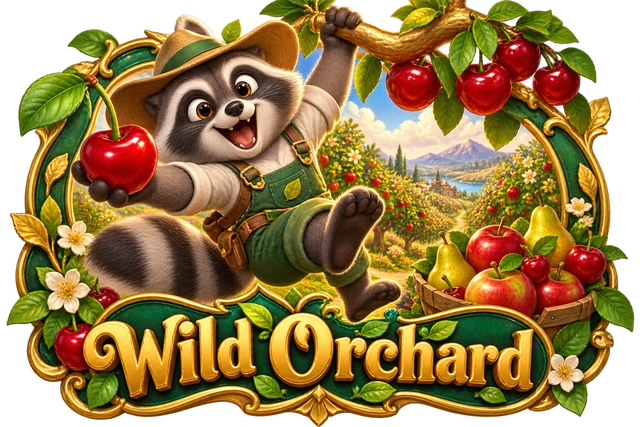 Wild Orchard illustrated game world